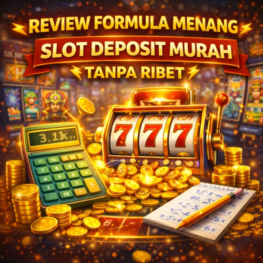 Analisa formula menang slot deposit murah dengan kalkulasi modal yang jitu dan tanpa ribet.